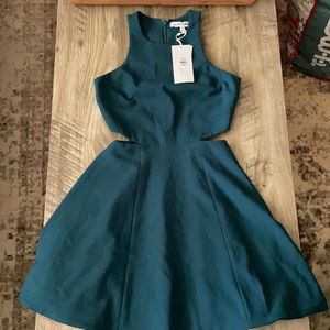 Elizabeth James jade dress 💚